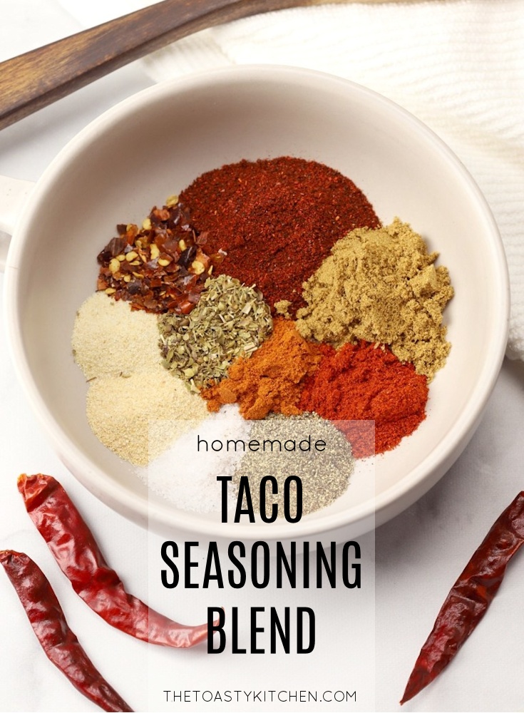 Easy Homemade Taco Seasoning by The Toasty Kitchen