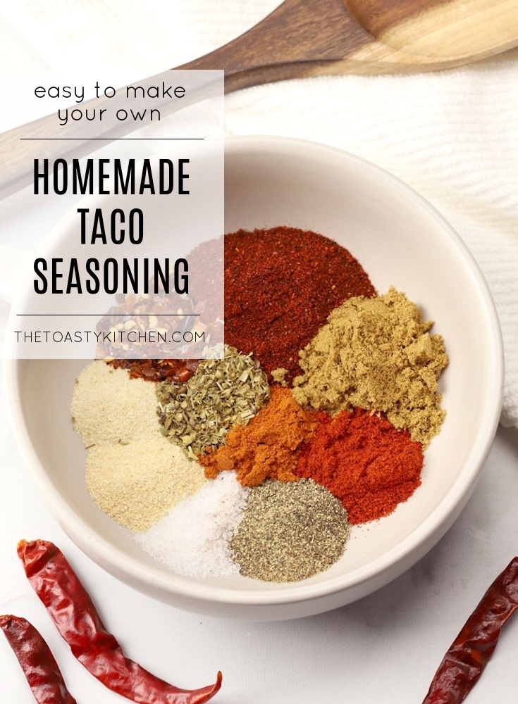 Easy Homemade Taco Seasoning by The Toasty Kitchen
