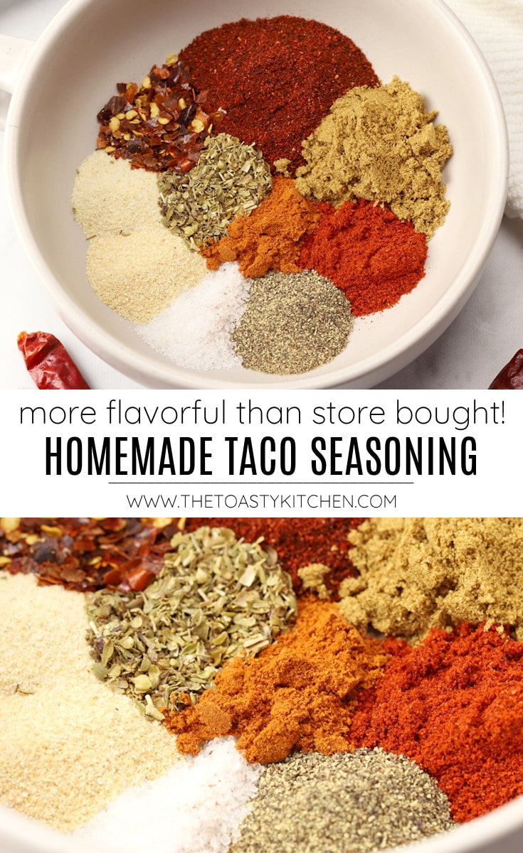Taco seasoning recipe.