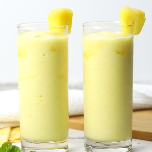 Pineapple Rum Slush - The Toasty Kitchen