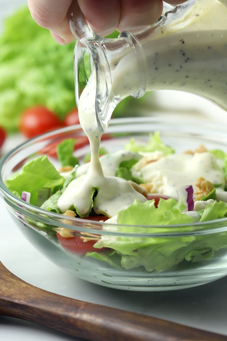 Greek Yogurt Poppy Seed Dressing - The Toasty Kitchen