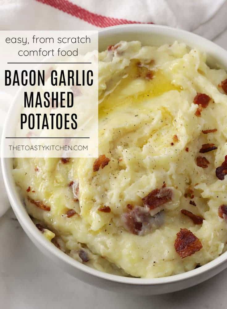 Bacon garlic mashed potatoes recipe.