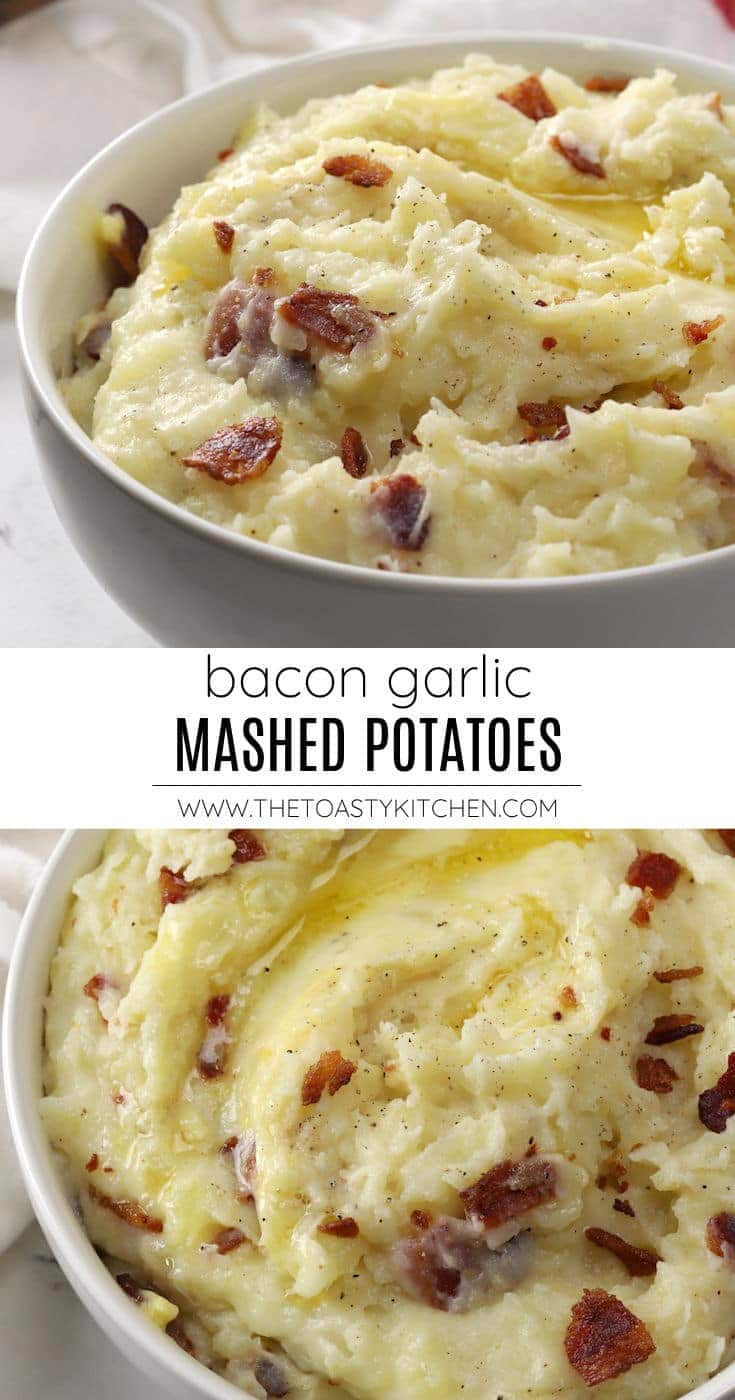 Bacon garlic mashed potatoes recipe.