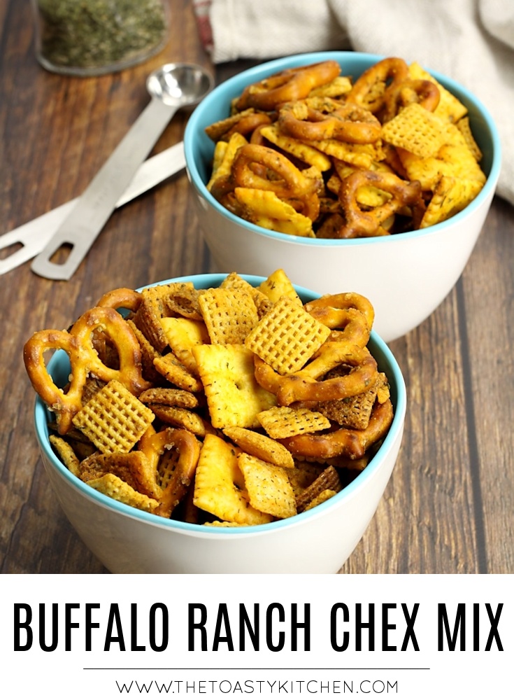 Buffalo Ranch Chex Mix by The Toasty Kitchen