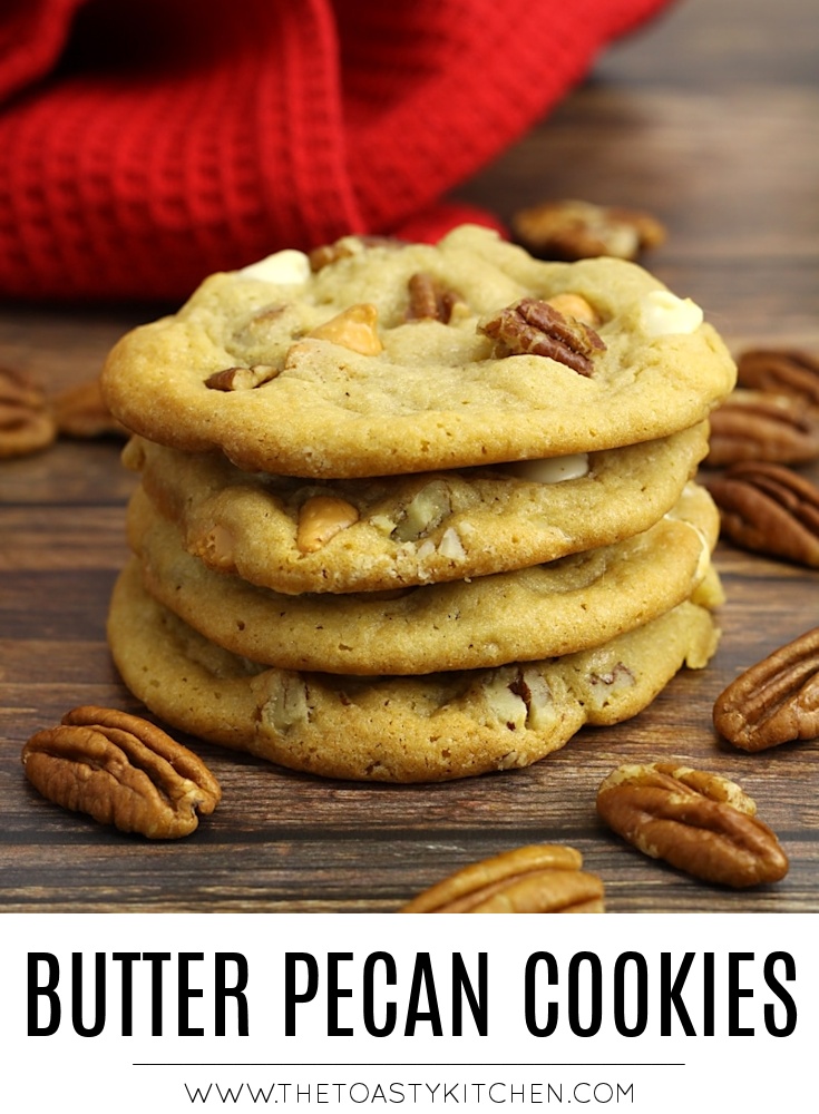 Butter Pecan Cookies by The Toasty Kitchen