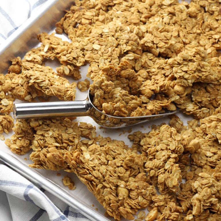 Five Ingredient Vanilla Granola The Toasty Kitchen