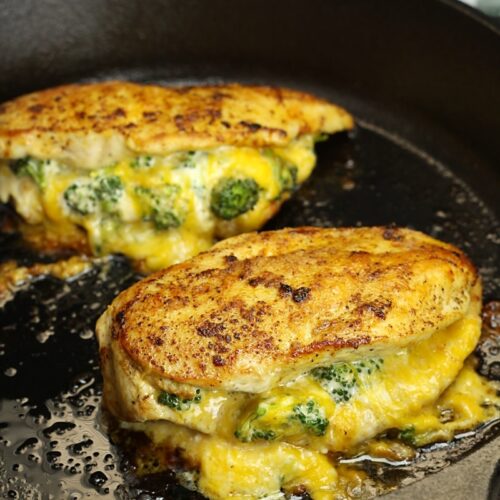 Broccoli Cheddar Stuffed Chicken The Toasty Kitchen