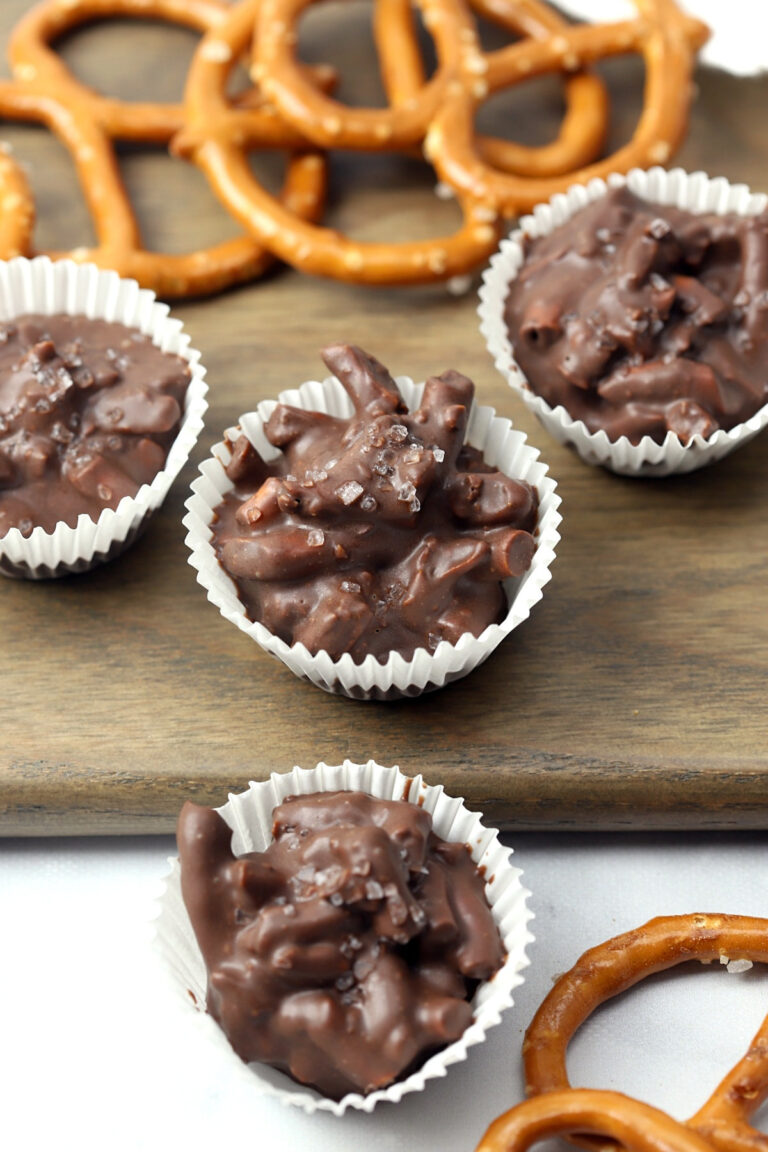 Chocolate Pretzel Clusters The Toasty Kitchen