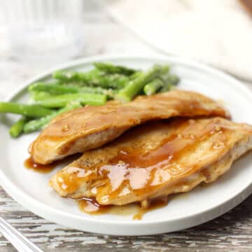 Maple glazed chicken recipe.