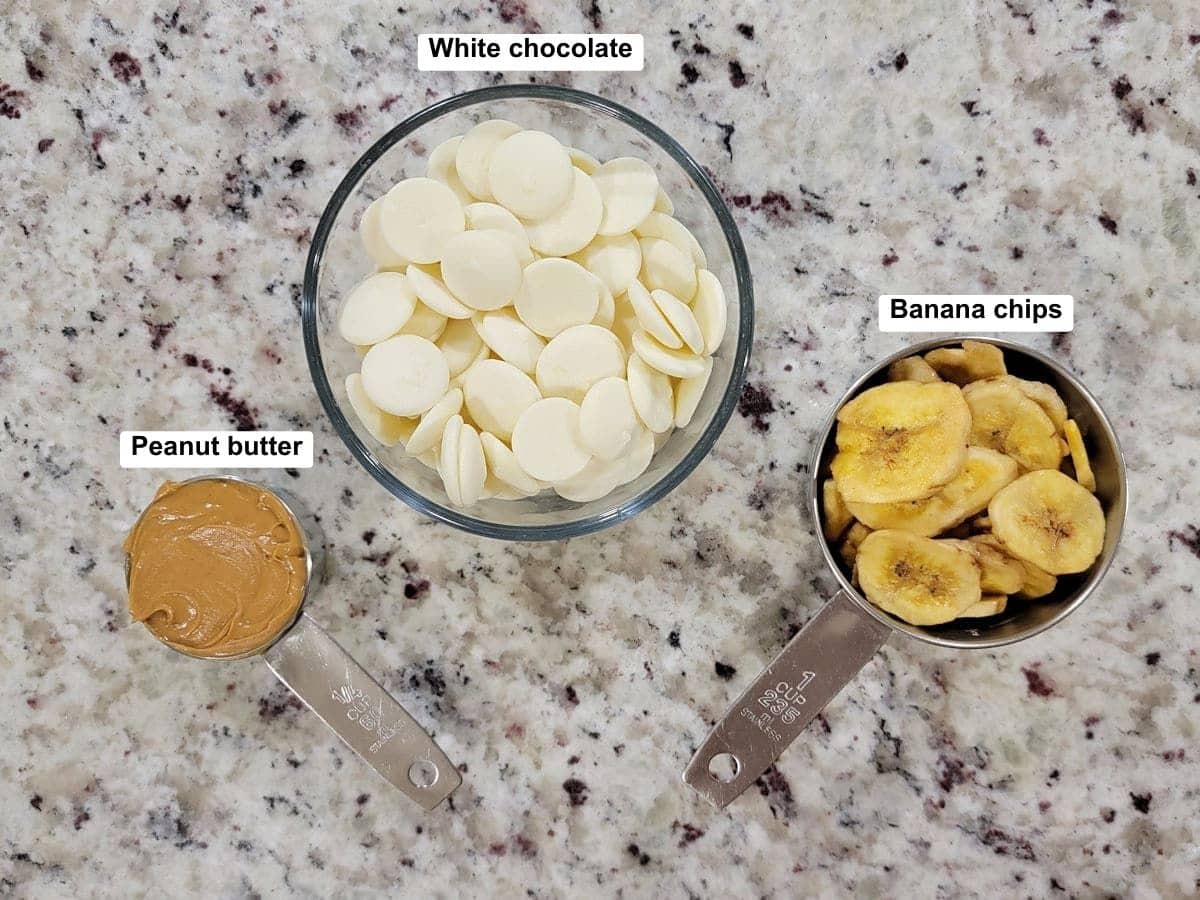Ingredients on a counter top.