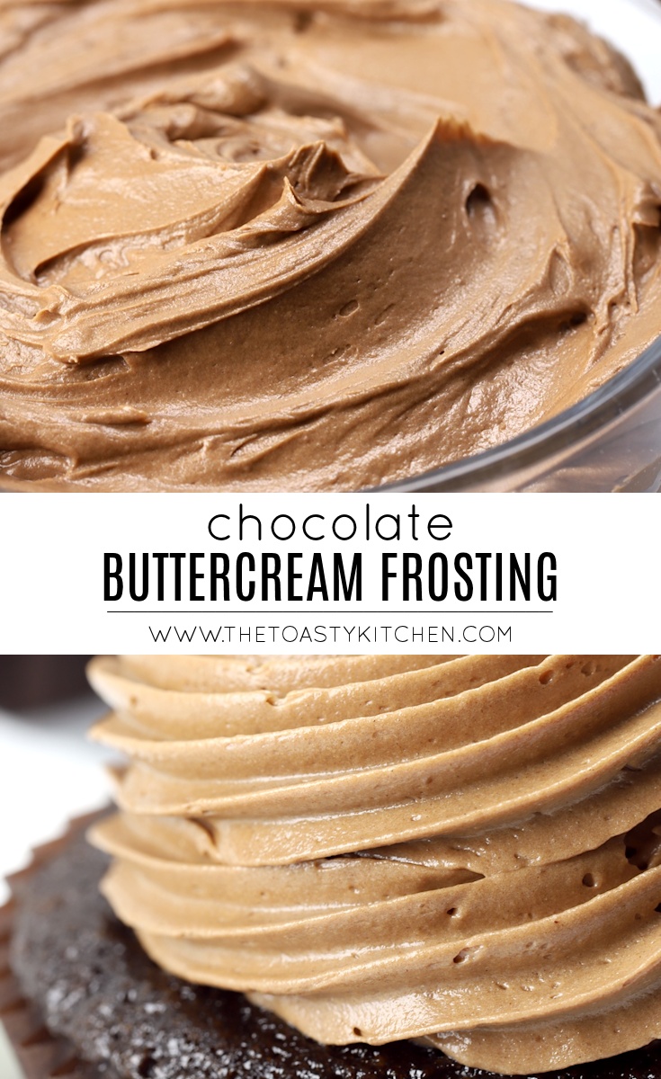 Chocolate Buttercream Frosting by The Toasty Kitchen