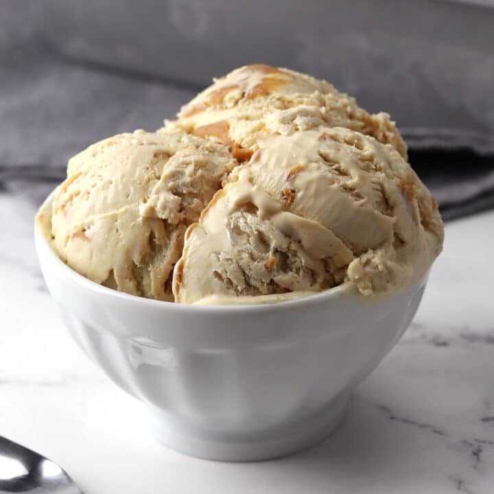 Butter Pecan Ice Cream - The Toasty Kitchen