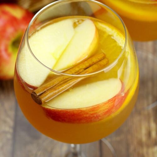 Fall Sangria - The Toasty Kitchen