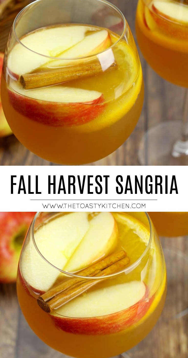 Fall Harvest Sangria by The Toasty Kitchen