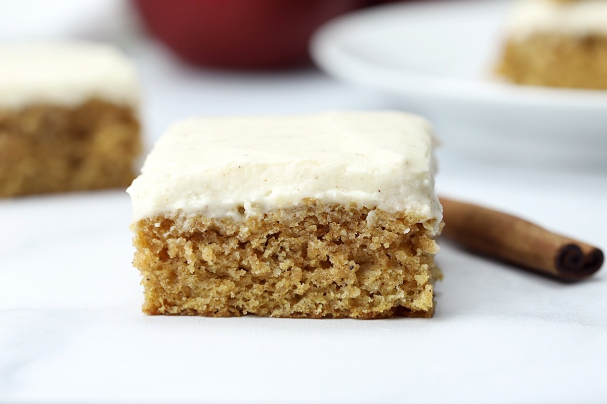 Applesauce Bars with Browned Butter Icing The Toasty Kitchen