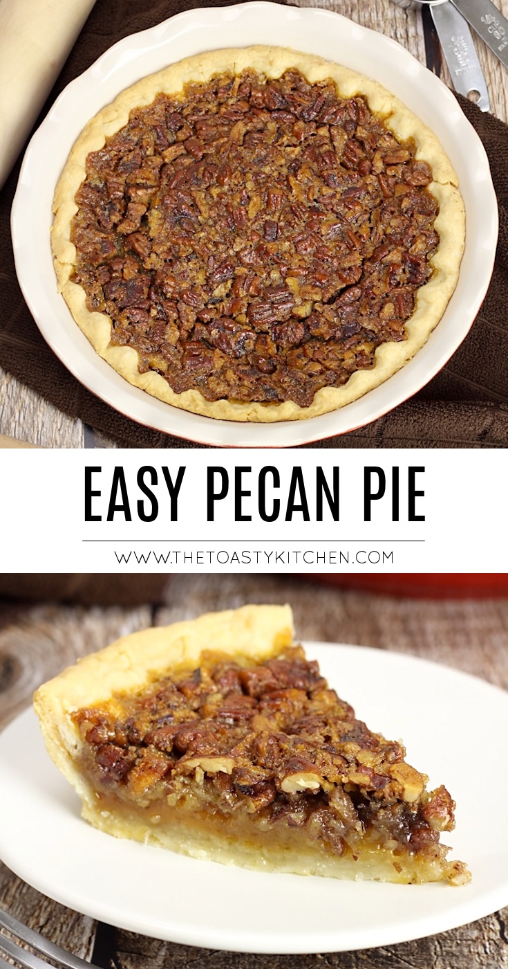 Easy pecan pie recipe.