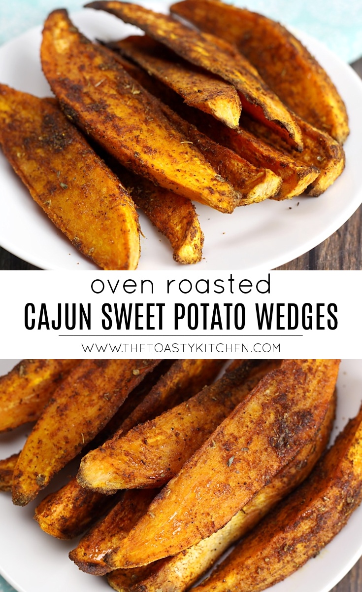 Cajun Sweet Potato Wedges - The Toasty Kitchen