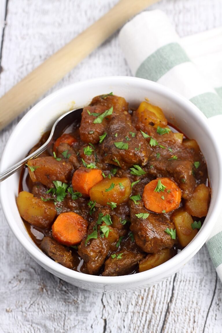 Easy Stovetop Beef Stew - The Toasty Kitchen