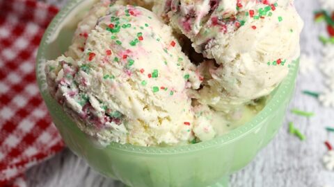 christmas ice cream cookies