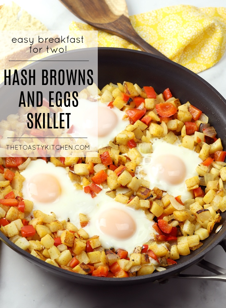 Hash Browns and Eggs Skillet by The Toasty Kitchen