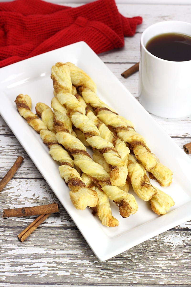 Puff Pastry Cinnamon Twists The Toasty Kitchen