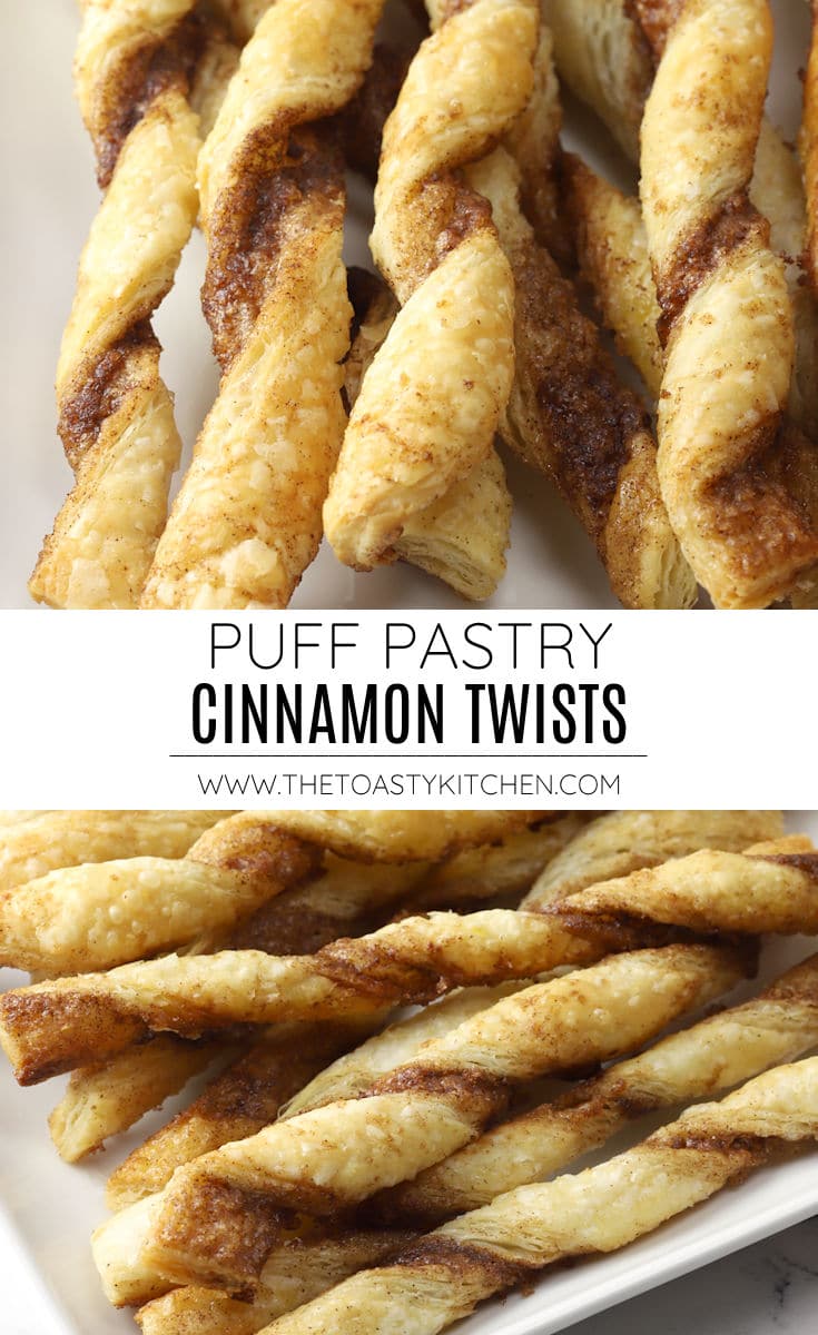 Puff pastry cinnamon twists recipe.