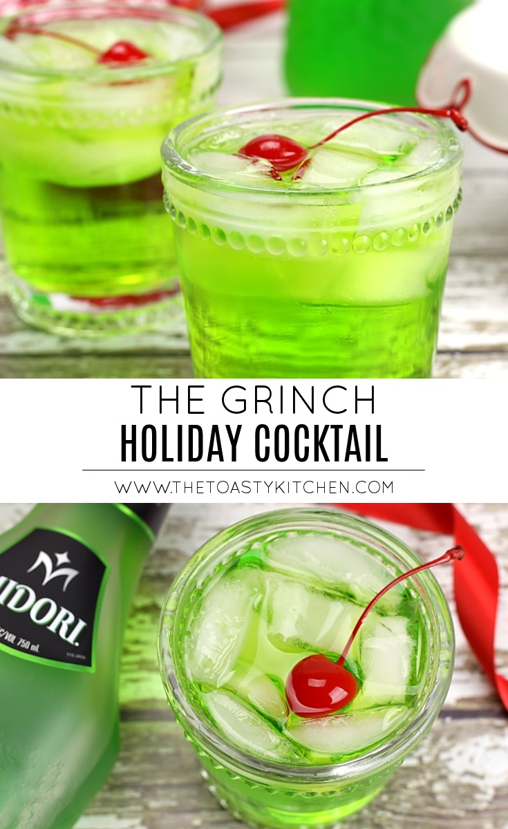 The Grinch Cocktail by The Toasty Kitchen