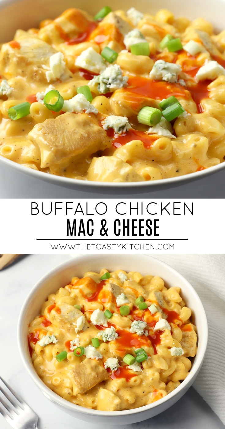 Buffalo Chicken Mac and Cheese by The Toasty Kitchen