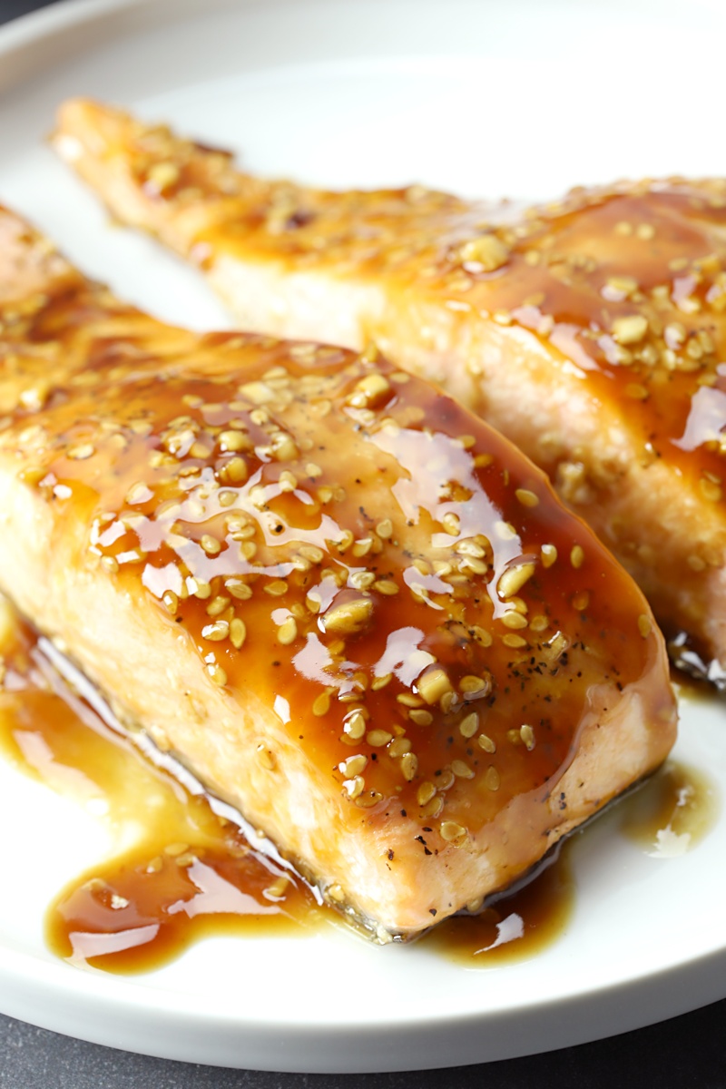 Baked Teriyaki Salmon The Toasty Kitchen