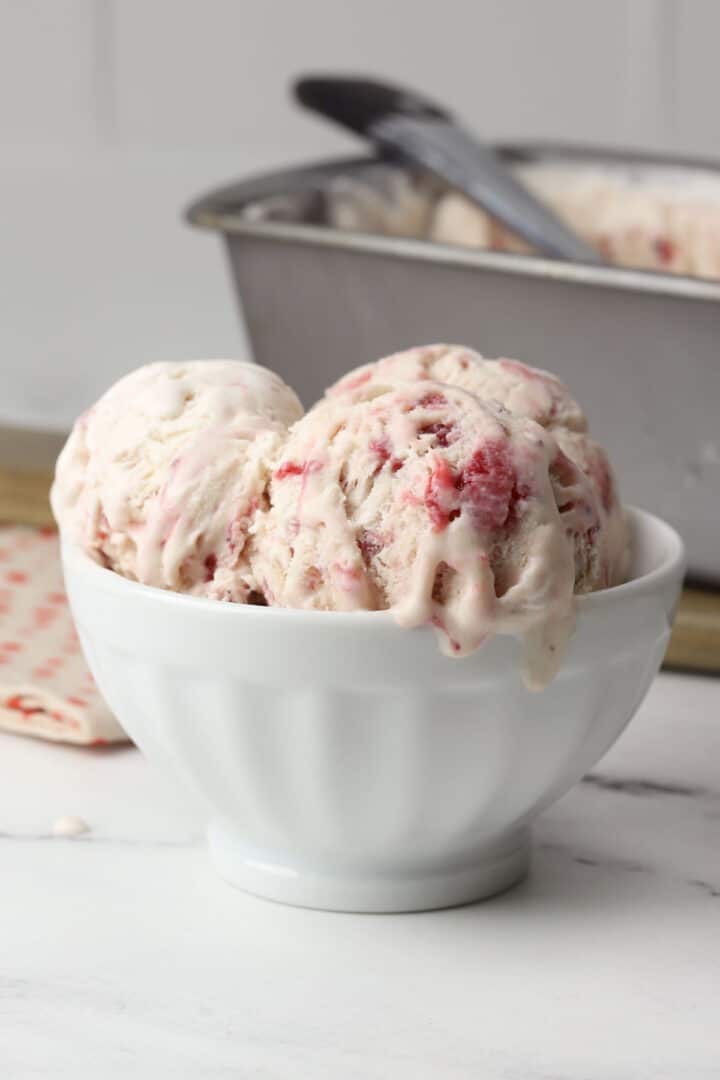Strawberry Jam Ice Cream The Toasty Kitchen