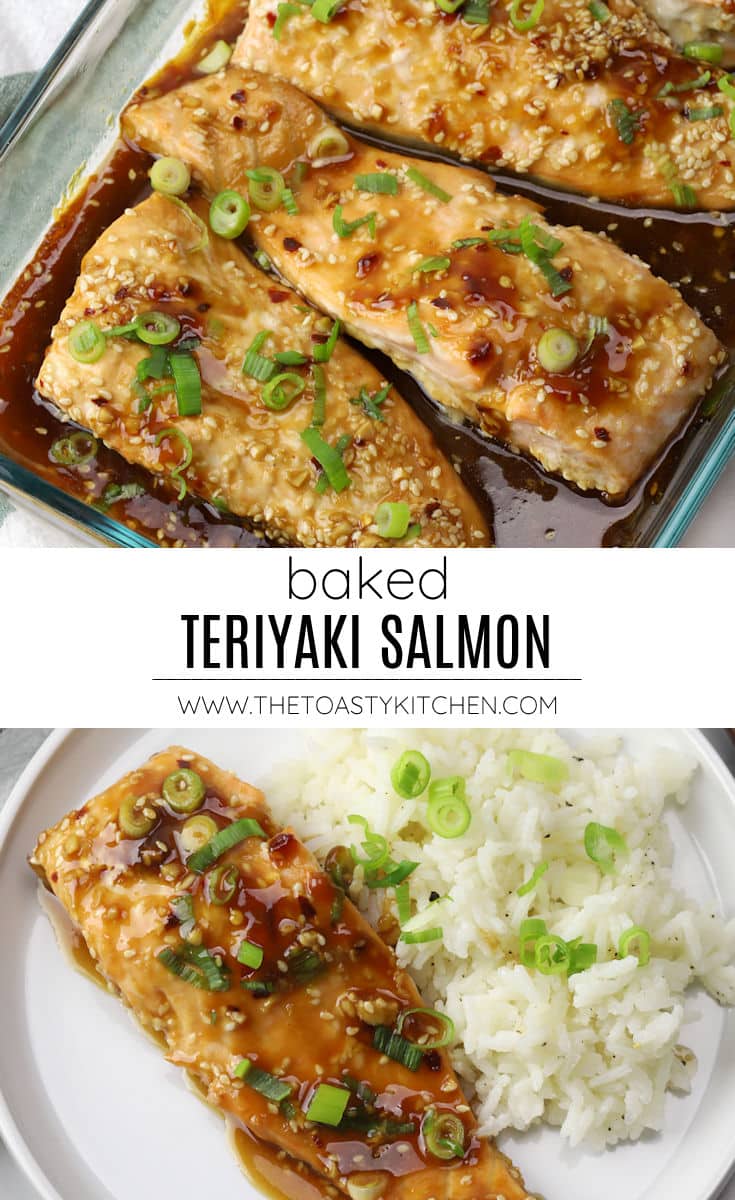 Baked teriyaki salmon recipe.