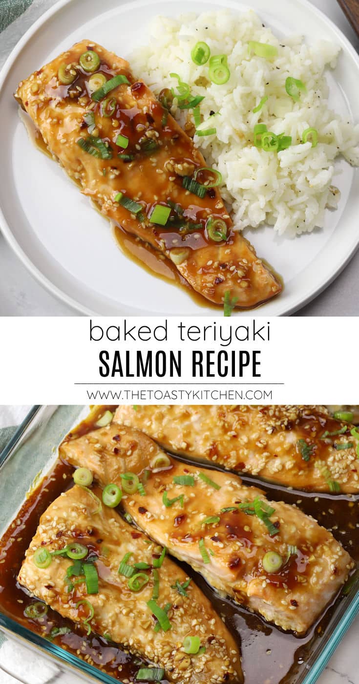 Baked teriyaki salmon recipe.