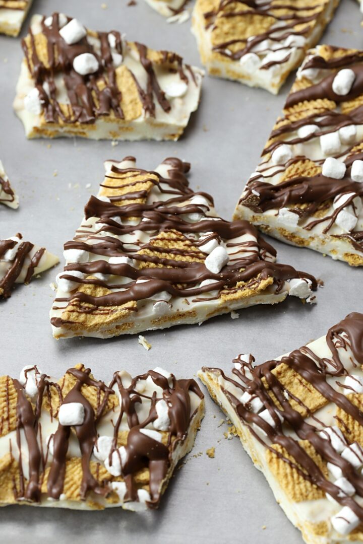 S'mores Bark - The Toasty Kitchen