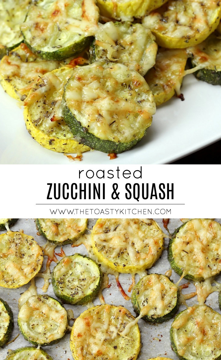 Roasted Zucchini and Squash by The Toasty Kitchen