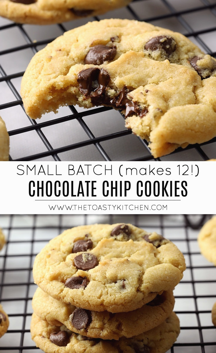 Small Batch Chocolate Chip Cookies by The Toasty Kitchen