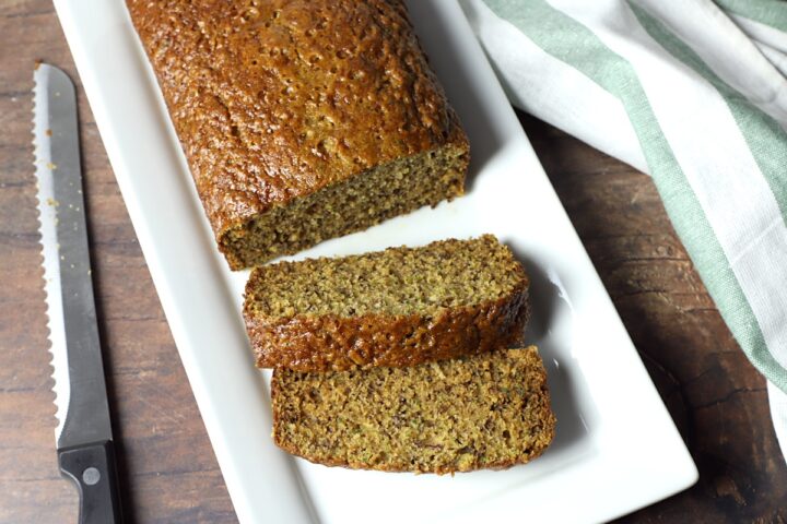 Zucchini Banana Bread - The Toasty Kitchen