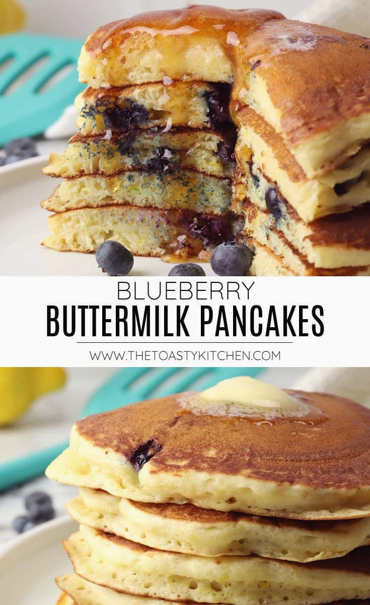Blueberry buttermilk pancakes recipe.