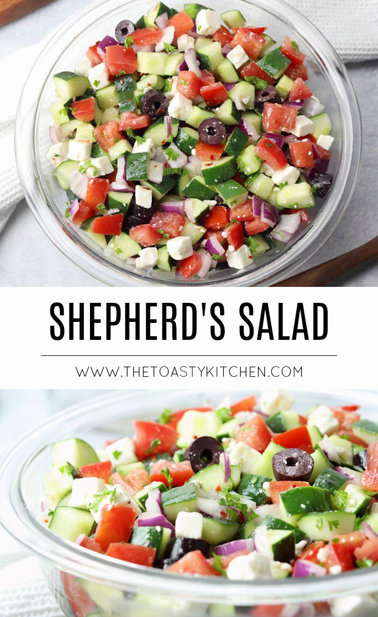 Shepherd's Salad by The Toasty Kitchen