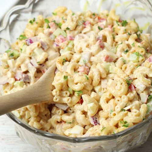 Southern Macaroni Salad - The Toasty Kitchen