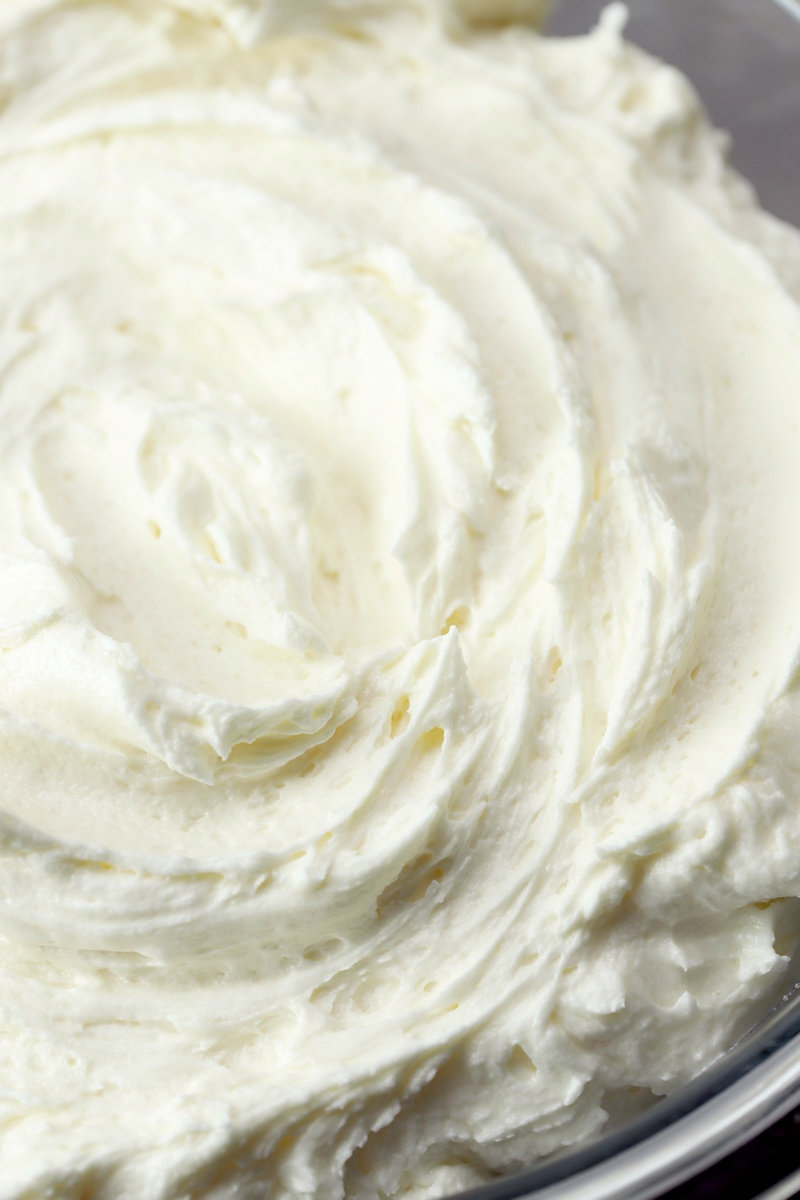 Buttercream frosting deals with whipping cream