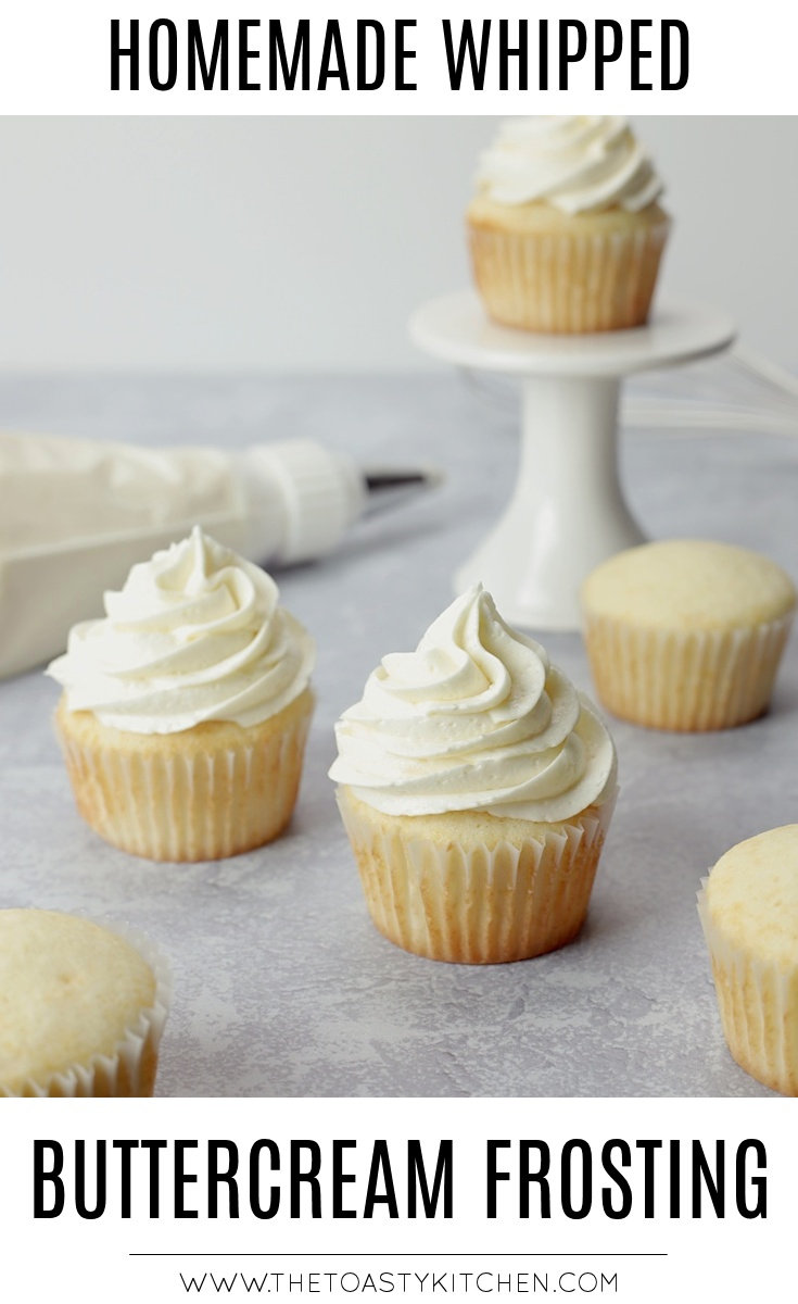 Whipped Buttercream Frosting by The Toasty Kitchen