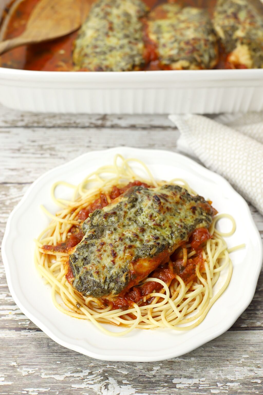 Pesto Mozzarella Chicken - The Toasty Kitchen