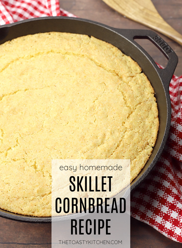 Skillet cornbread recipe.