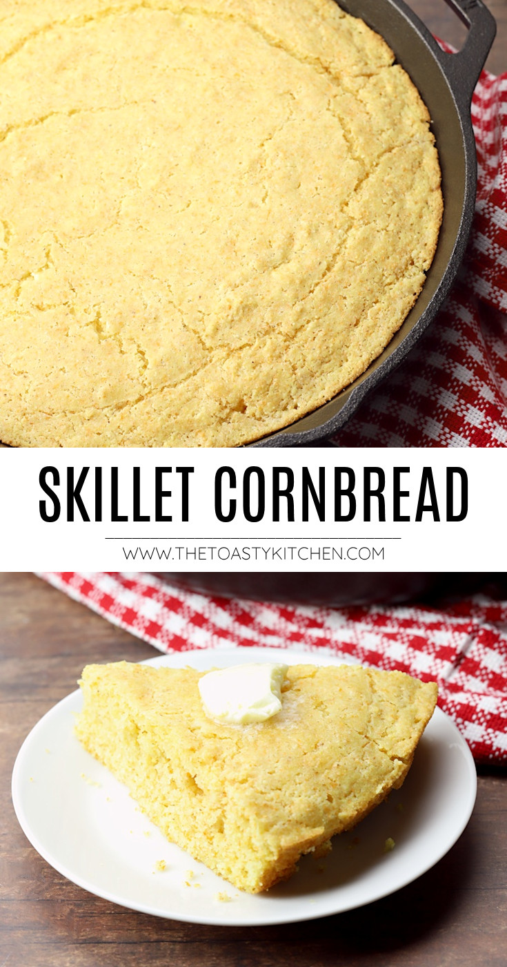 Skillet cornbread recipe.