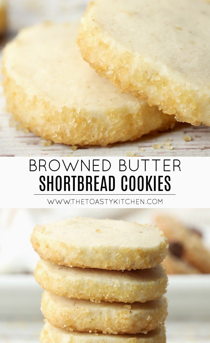 Heidesand - German Browned Butter Shortbread Cookies by The Toasty Kitchen