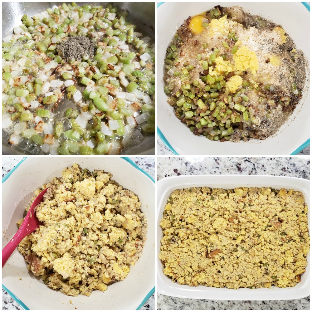 Southern Cornbread Dressing - The Toasty Kitchen