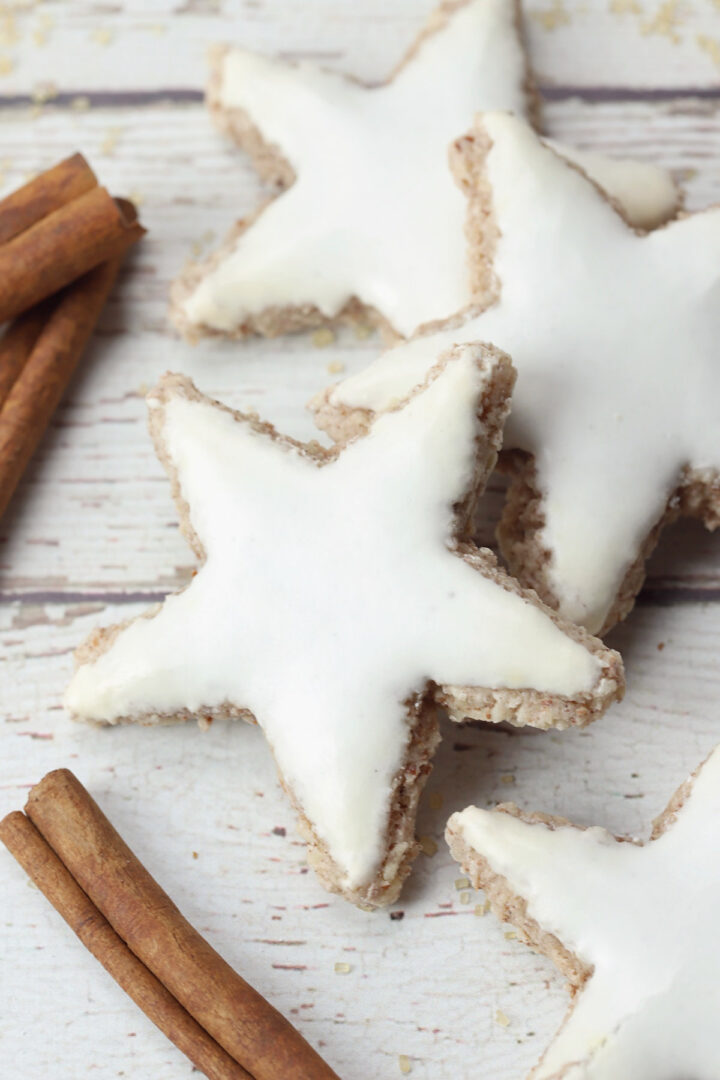 Zimtsterne German Cinnamon Star Cookies The Toasty Kitchen