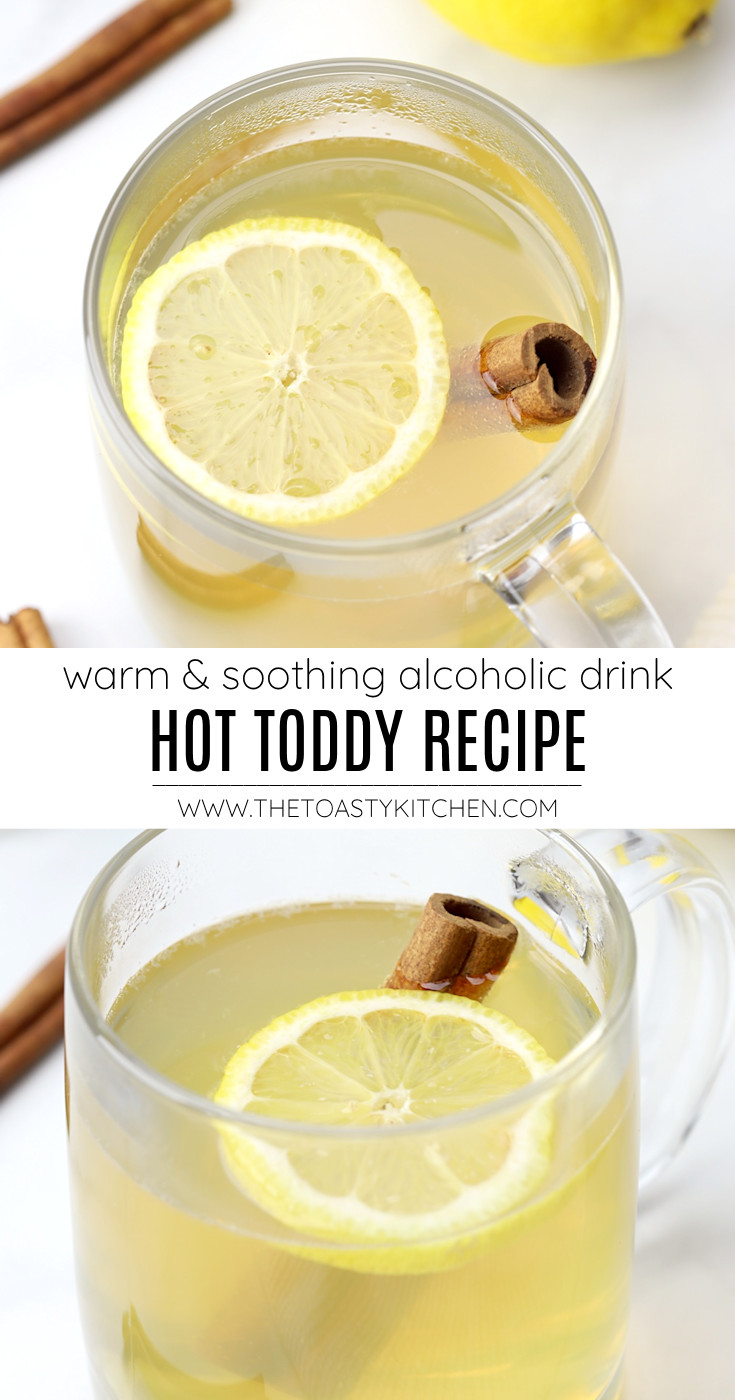 Hot toddy drink recipe.