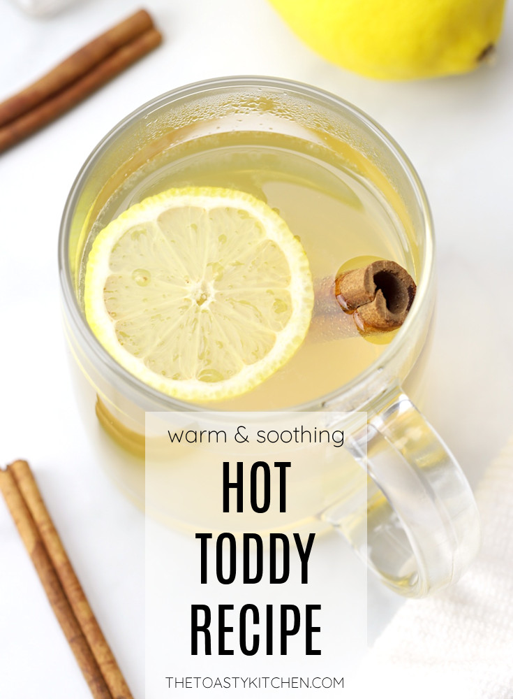 Hot toddy drink recipe.
