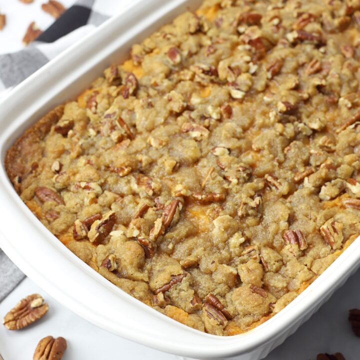 Southern Sweet Potato Casserole - The Toasty Kitchen